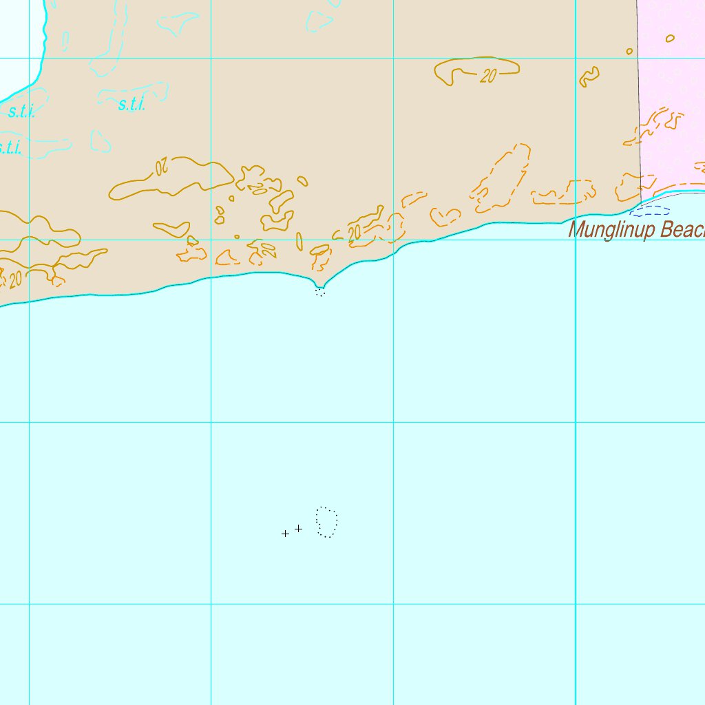 COG Series Map 3030-23: Starvation Boat Harbour and Nangarup by Western ...
