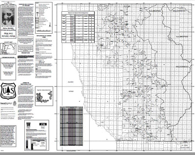 Rogue River-Siskiyou National Forest-Gold Beach and Powers Ranger District-Mother Vehicle Use Map Preview 2