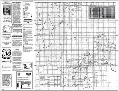 Rogue River-Siskiyou National Forest-Wild Rivers Ranger District-Motor Vehicle Use Map Preview 2