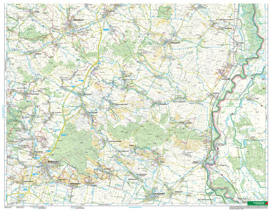 Hiking Map Weinviertel Back Side Preview 1