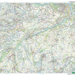 Traun Bikeway and Hiking Map East Preview 1