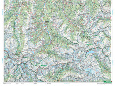 Hiking Map Gasteinertal Back Side Preview 1