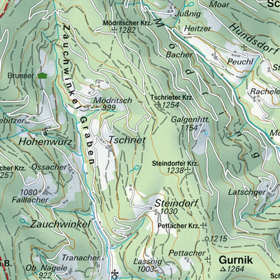 Hiking Map Mittelkärnten - Gurktaler Alpen Preview 3