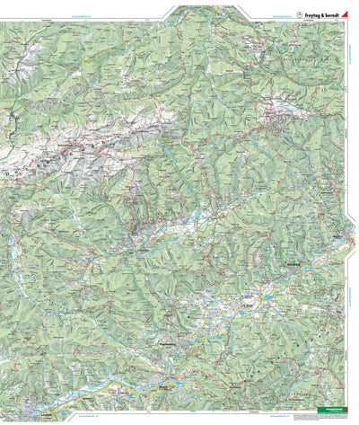 Hiking Map Hochschwab East Preview 1