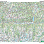Hiking Map Zell am See - Kaprun - Saalbach Preview 1