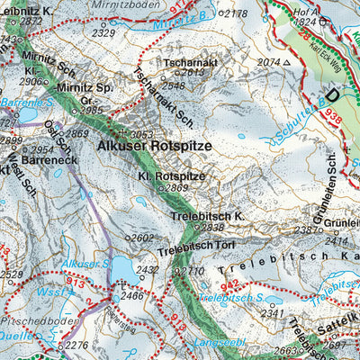 Hiking Map Kals - Heiligenblut Preview 2