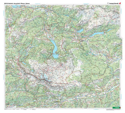 Hiking Map Dachstein - Ausseerland Preview 1