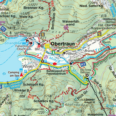 Hiking Map Dachstein - Ausseerland Preview 2