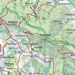 Hiking Map Zirbitzkogel - Grebenzen - Murau East Preview 2
