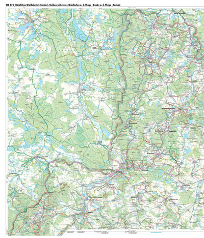 Hiking Map Northern Waldviertel West Preview 1
