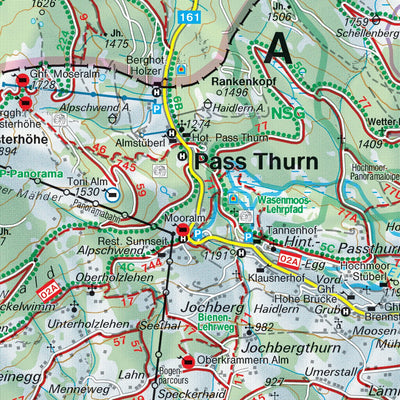 Hiking Map Oberpinzgau - Großvenediger Preview 3