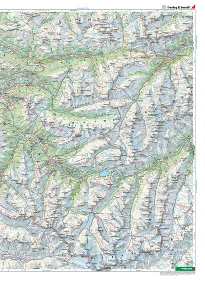 Hiking Map Montafon - Silvretta East Preview 1