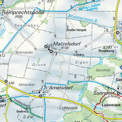 Hiking Map Thayatal National Park Back Side Preview 2