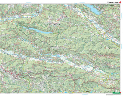 Hiking Map Karnische Alpen - Gailtal East Preview 1