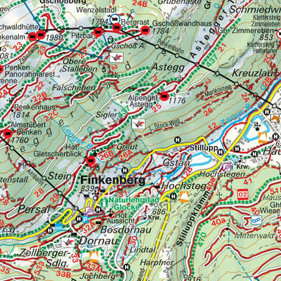 Hiking Map Tuxer Alpen - Zillertal Preview 3