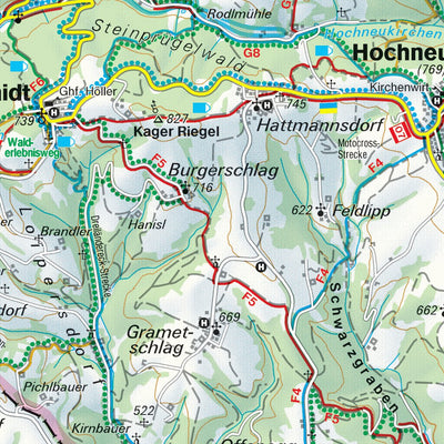 Hiking Map Wechsel - Bucklige Welt Preview 2
