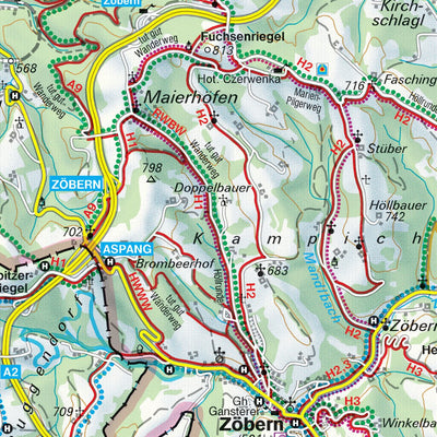 Hiking Map Wechsel - Bucklige Welt Preview 3