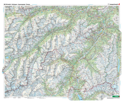 Hiking Map Landeck - Paznaun Preview 1