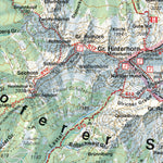 Hiking Map Loferer and Leoganger Steinberge Preview 3
