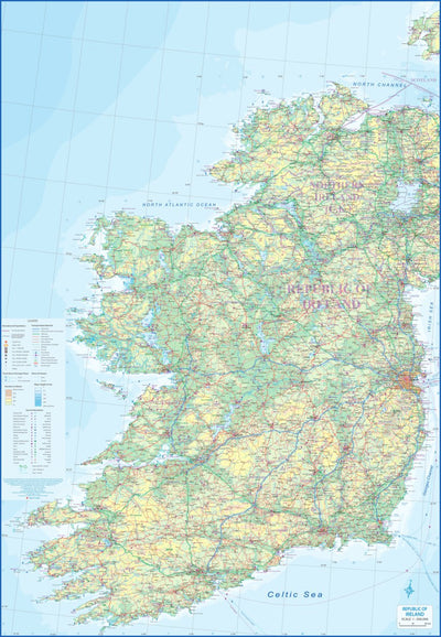 Republic of Ireland 1:500,000 - ITMB Preview 1
