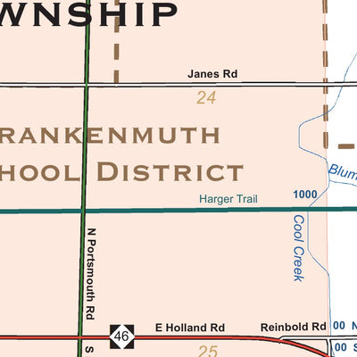 South ½ Buena Vista Township, Saginaw County, Michigan Preview 2