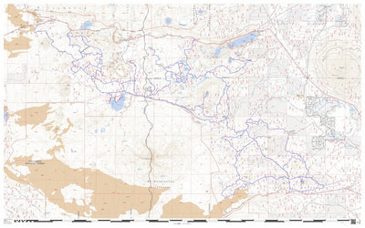 Central Oregon SxS Where To Ride Santiam Pass Map #22 Preview 1