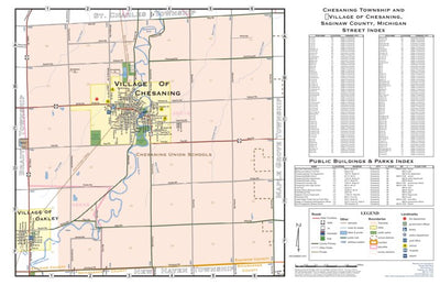 Chesaning Township and Village of Chesaning, Saginaw County, Michigan Preview 1