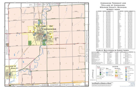 Chesaning Township and Village of Chesaning, Saginaw County, Michigan Preview 1