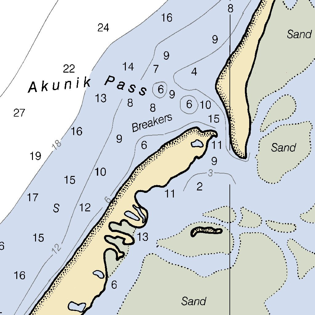 Pt Lay And Approaches Map by National Oceanographic & Atmospheric ...