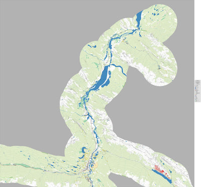 Jasper National Park Highways Map Preview 3