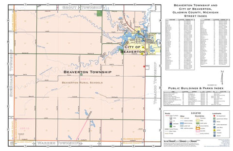 Beaverton Township and City of Beaverton, Gladwin County, Michigan Preview 1