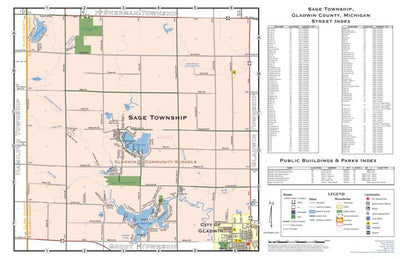 Sage Township, Gladwin County, Michigan Preview 1