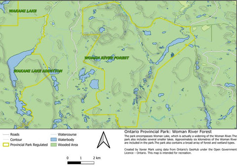 Ontario Nature Reserve: Woman River Forest Preview 1