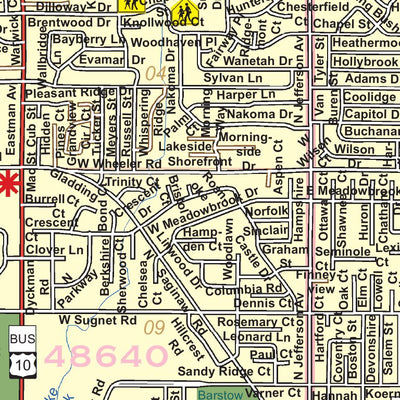 North ½ of City of Midland and Midland Township, Midland County, Michigan Preview 2
