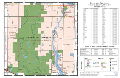 Edenville Township, Midland County, Michigan Preview 1