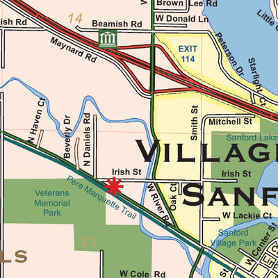 Jerome Township, and Village of Sanford, Midland County, Michigan Preview 2