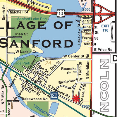 Jerome Township, and Village of Sanford, Midland County, Michigan Preview 3