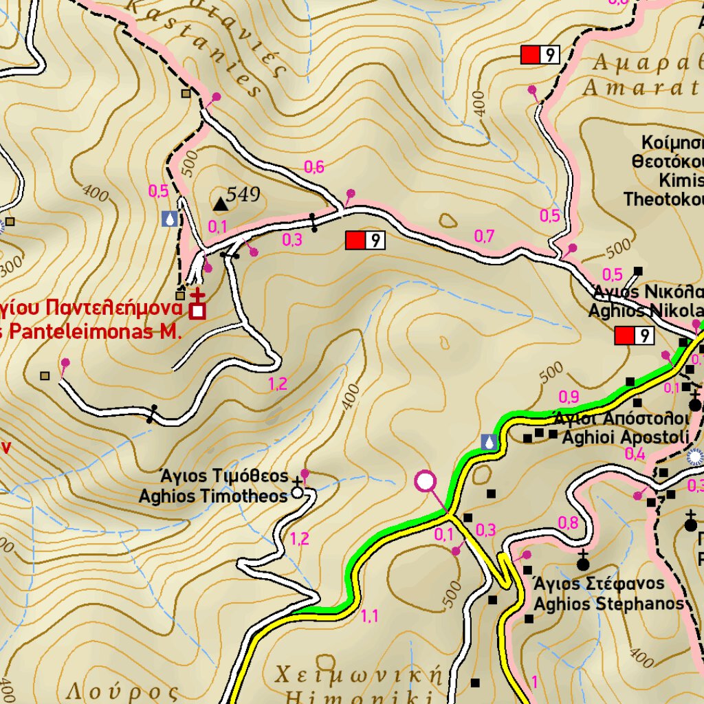 Kea, Cyclades Map by Terrain Editions | Avenza Maps