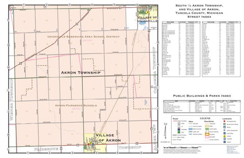 South ½ of Akron Township, Tuscola County, Michigan Preview 1