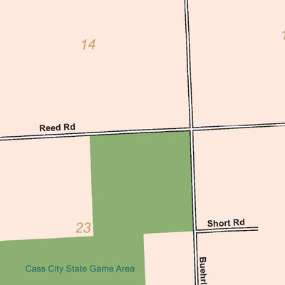 Elkland Township, and Village of Cass City, Tuscola County, Michigan Preview 2