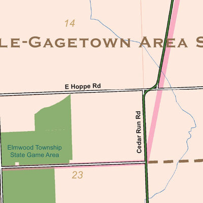 Elmwood Township, and Village of Gagetown, Tuscola County, Michigan Preview 2