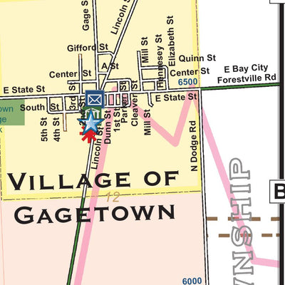Elmwood Township, and Village of Gagetown, Tuscola County, Michigan Preview 3
