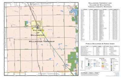 Millington Township, and Village of Millington, Tuscola County, Michigan Preview 1