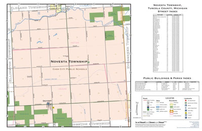 Novesta Township, Tuscola County, Michigan Preview 1