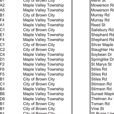 Maple Valley Township, and City of Brown City, Sanilac County, Michigan Preview 3
