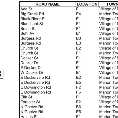 Marion Township, and Village of Deckerville, Sanilac County, Michigan Preview 3