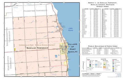 North ½ Sanilac Township, and Village of Port Sanilac, Sanilac County, Michigan Preview 1