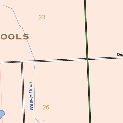 Burnside Township, Lapeer County, MI (south ½) Preview 2