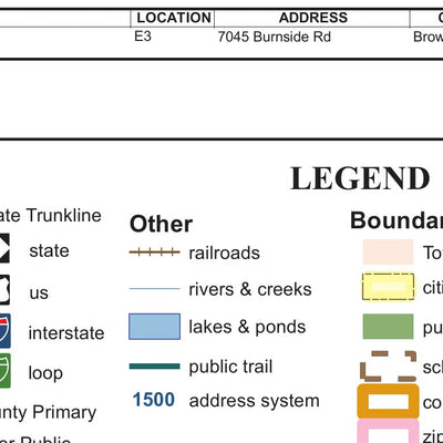 Burnside Township, Lapeer County, MI (south ½) Preview 3
