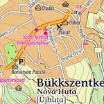 Bükkszentkereszt turista-biciklis térkép, tourist, biking map Preview 3